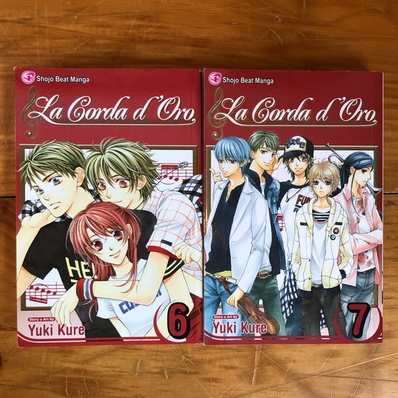 La Corda d’Oro Manga Volume 1, 2, 5, 6, 7, 8, & 9 Yuki Kure Shojo Music School - Picture 6 of 9
